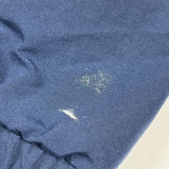 Vintage Abercrombie & Fitch Jacket Adult Navy Red Zip Up Made In USA Medium - Picture 5 of 11